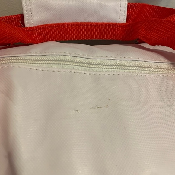 Lacoste Parfums Duffel Bag - White and Red - Picture 10 of 14